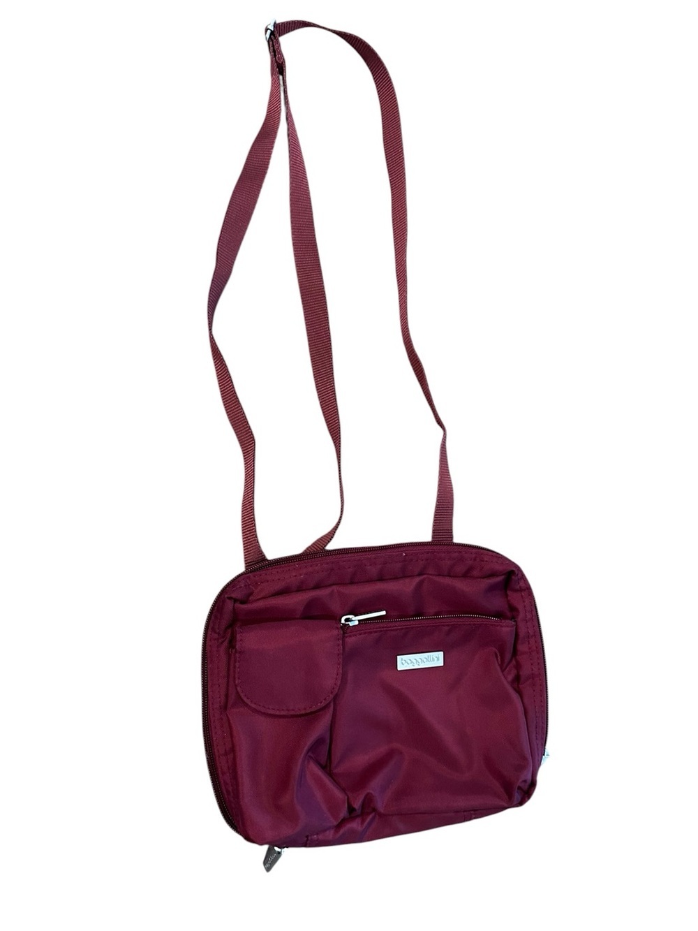 Baggallini Burgundy Crossbody Bag Purse